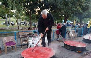 Kayseri’de salça ile vatandaşlar ev ekonomisine...