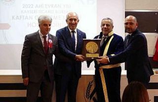 Kayseri’de yılın ahisine kaftanı giydirildi