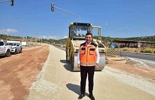 Kepez’e bin 100 kilometre yeni yol