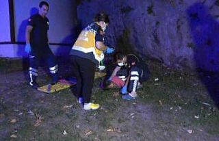 Keyif yapmak için çıktığı 5 metrelik duvardan...