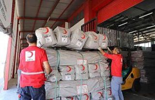 Kızılay’dan, Cezayir’e yangın desteği