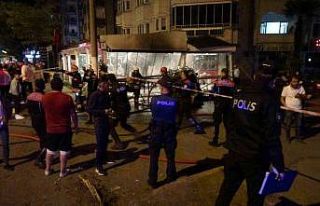 Kontrolden çıkıp restorana giren araç alev aldı