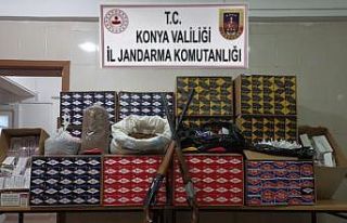 Konya’da 70 bin 200 boş makaron ele geçirildi:...