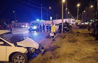 Konya’da iki otomobil çarpıştı: 1 ölü, 2 yaralı