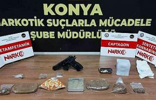 Konya’da uyuşturucu operasyonu: 13 tutuklama
