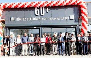 Körfez’de 60+Aktif Yaşlanma Kulübü hizmete girdi