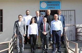 Köy okulunda yapılan çalışmalar incelendi