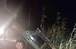 Köyceğiz’de araç kanala uçtu: 1 ölü