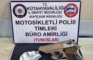 Kütahya’da motosikletli şahısların üzerinde...