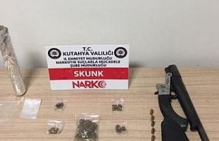Kütahya’da uyuşturucu madde ve kaçak alkollü...