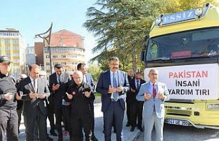 Kütahya’dan Pakistan’a ikinci yardım tırı