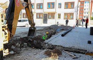 Lala Hüseyin Paşa Mahallesi’ne yağmur suyu hattı