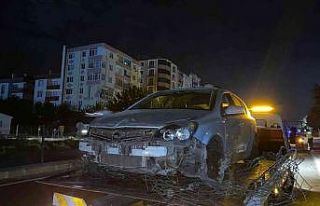 Mahalleliyi sokağa döken kaza