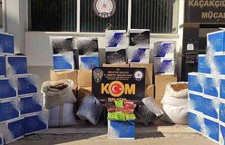 Malatya’da kaçak sigara operasyonu