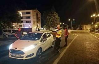 Malatya’da polis ekipleri trafik denetimi yaptı