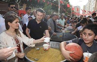 Mardin’de bulgur kaynatma etkinliği düzenlendi
