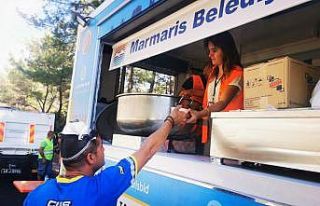 Marmaris Belediyesi yangın bölgesinde