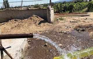 MASKİ ekiplerinden yeni sondaj ve içme suyu deposu...