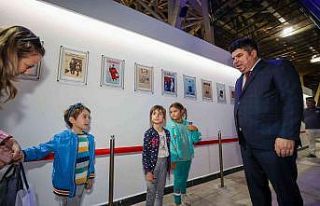 Maskın kalbinde Atatürk sergisi