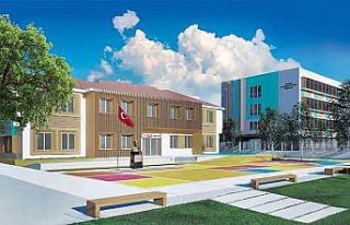 Mehmet Altun Eğitim Kompleksinde okullar yükseliyor