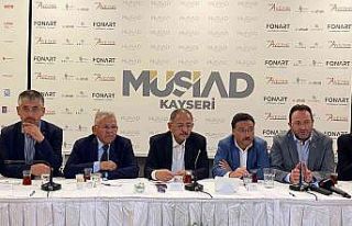 Mehmet Özhaseki MÜSİAD’IN konuğu oldu