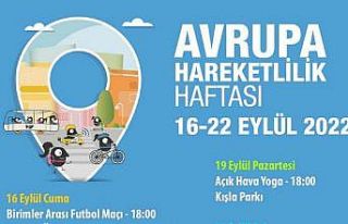 Menteşe’de Avrupa Hareketlilik Haftası etkinlikleri