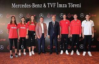 Mercedes-Benz, Voleybol Milli Takımlar ana sponsoru...