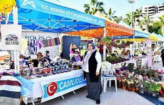 Mersin’de kadınlar ürünlerini kazanca dönüştürüyor