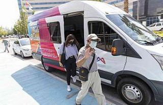Mersin’de onkoloji hastalarının ulaşımı belediye...