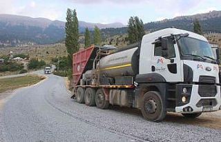 Mersin’de yol çalışması