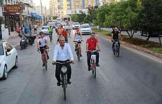 Mezitli’de Avrupa Hareketlilik Haftası bisiklet...