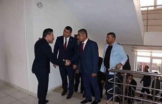 MHP milletvekillerinden Kaymakam Özçelik’e ziyaret