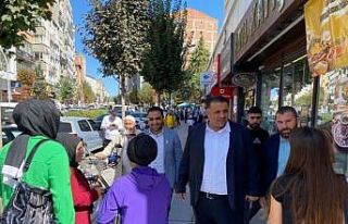 Milletvekili Kaya esnaf ve vatandaşları dinledi