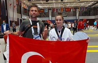 Milli Tekvandocu Kılınç, Avrupa Şampiyonasında...