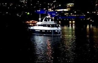 Motoryatla kaçmaya çalıştılar