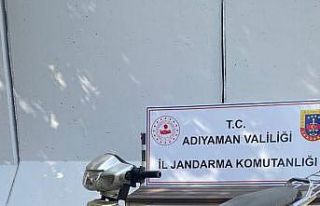 Motosiklet hırsızları jandarmadan kaçamadı
