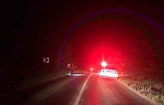 Motosikletten düşen sürücü yaralandı