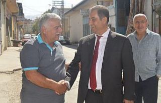 MTSO Başkan Adayı Baştürk, sanayi esnafıyla bir...