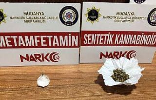 Mudanya polisinden uyuşturucu operasyonu