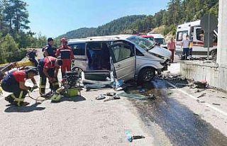 Muğla-Denizli karayolunda kaza: 2 ölü