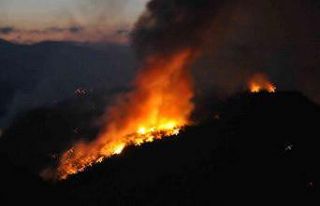 Muğla Gökova yangını devam ediyor
