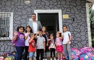 Muhtarlıktan eğitime kırtasiye yardımı
