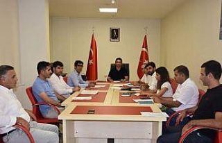 Muş Gençlik ve Spor İl Müdürü Taşdemir şube...