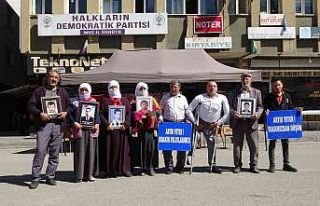 Muş’ta evlat nöbeti tutan ailelerin sayısı 41’e...