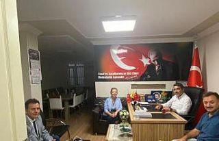 MYO yöneticileri, sivil toplum kuruluşlarını ziyaret...