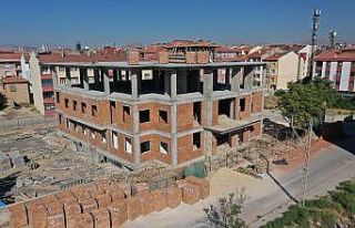 Nakipoğlu Sağlık Merkezi’nin inşaatı hızla...