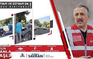 Nevşehir Belediyesi yazı verimli geçirdi