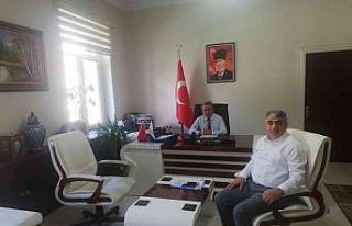 OEDAS İl Müdürü Aykut, Kaymakam Öztürk’ü...