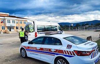 Öğrenci servisleri denetlendi