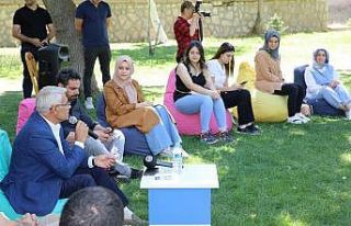 Öğretmen adaylarından Başkan Güder’e motivasyon...